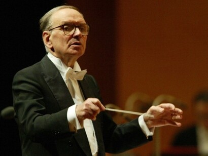 El compositor y director de orquesta italiano Ennio Morricone