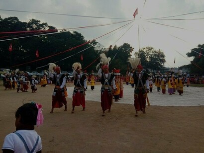 Shad Suk Mynsiem, the festival of the Khasi tribes of Meghalaya