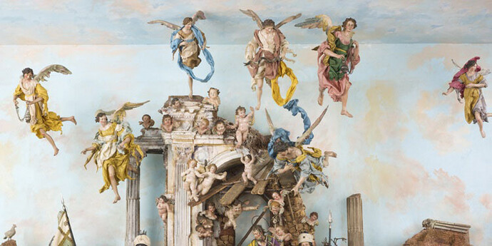 Neapolitan Crèche. Courtesy of Art Institute of Chicago