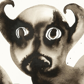 Barthélémy Toguo, Celebrations 17 (detail), 2014. Courtesy of Stevenson 