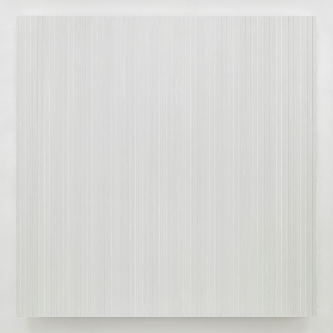 Michael Scott, Untitled #102, 2013, Enamel on aluminum, 63 x 63 inches