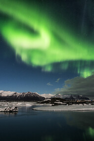 Iceland, Aurora borealis
