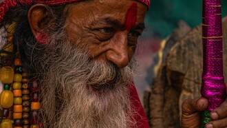 Hindu Priest from Varanasi