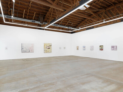 Van Hanos, Psychic death, exhibition view. Courtesy of Chateau Shatto