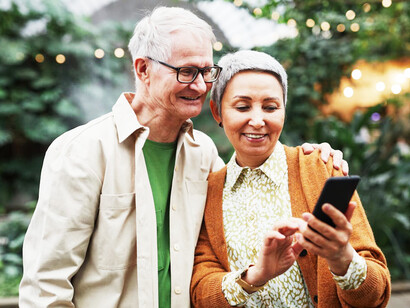 Amidst a world fixated on perfection and masks, this elderly couple's genuine affection stands as a beacon of authenticity, challenging societal norms of romanticism
