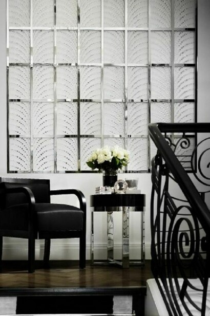 Corner decorated in the style of Patrick Hellmann