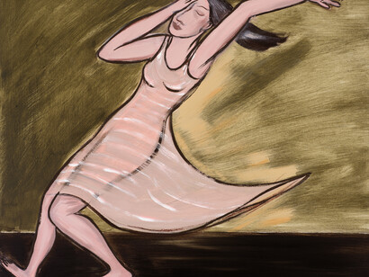 Cooper Eileen_Dancing in Limbo. Courtesy of Eileen Cooper and The Fine Art Society.