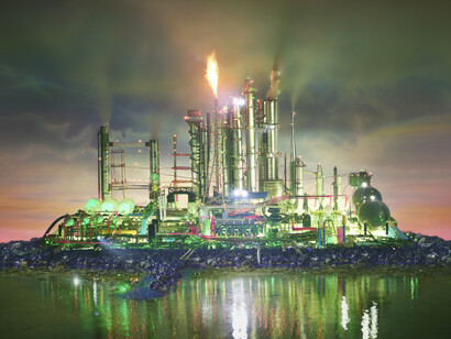 David LaChapelle, Land Scape Emeral City, 2013, Epreuve chromogène, 183 x 236 cm / 72 x 93 in. / Edition de 3 + 2 AP, © David LaChapelle, Courtesy Galerie Daniel Templon, Paris & Brussels