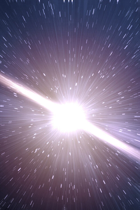 Representación gráfica del Big Bang