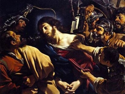 Guercino. Cattura di Cristo