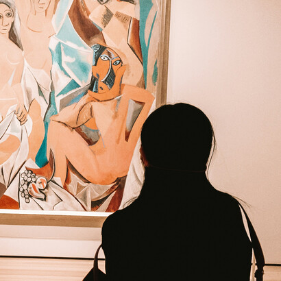Les demoiselles d'Avignon, Pablo Picasso. Picasso e Santoro: due visioni sul valore della scomposizione per un nuovo senso di realtà