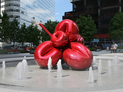 Jeff Koons, Balloon Flower, (Red)