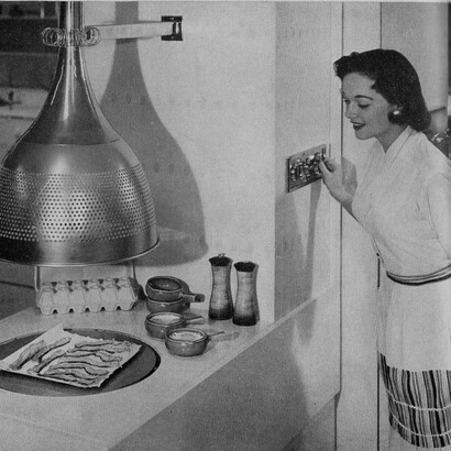 1959 Microwave in the kitchen