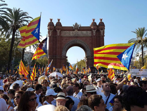 Manifestations pour l'indépendance de la Catalogne