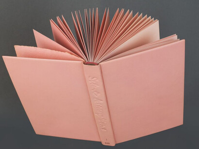 Rose Finn-Kelcey, Blushing Book Vol1, 1977. Courtesy the Estate of Rose Finn-Kelcey