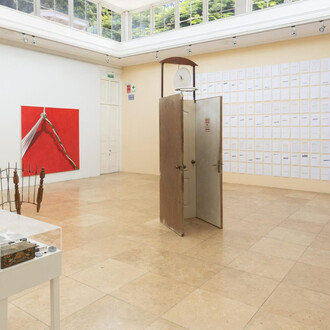 Haciendo contexto VIII, vista de exhibición. Cortesía del proyectoamil