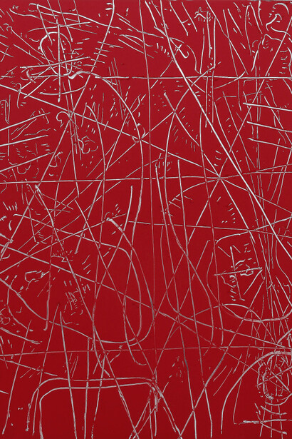 Carlito Carvalhosa, Sem título (P44/15), 2015. Cortesia de Nara Roesler