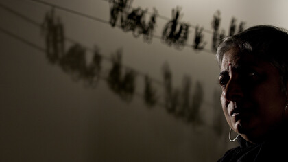 Anita Dube. From the series To Let the World In, 2012