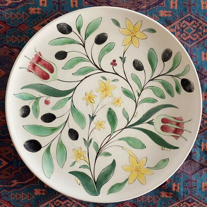 Yasmin Hayat, fruits of heaven, plate 2. Courtesy of Aga Khan Centre Gallery
