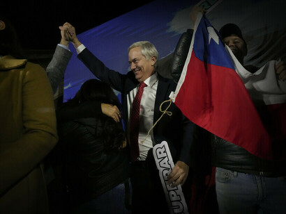 Antonio Kast, leader of the Chilean right, celebrates the victory of May 7, 2023