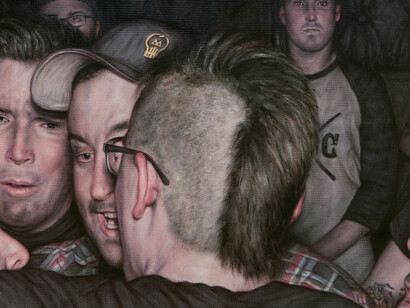 Mosh Pit Paintings 2010 – 2018. Courtesy of StolenSpace Gallery