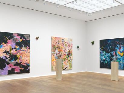 Michaela Yearwood-Dan, No time for despair, exhibition view. Courtesy of Hauser & Wirth