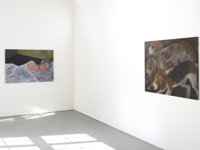 Julia de Ruvo, Soft teeth, exhibition view. Courtesy of Carl Kostyál Gallery