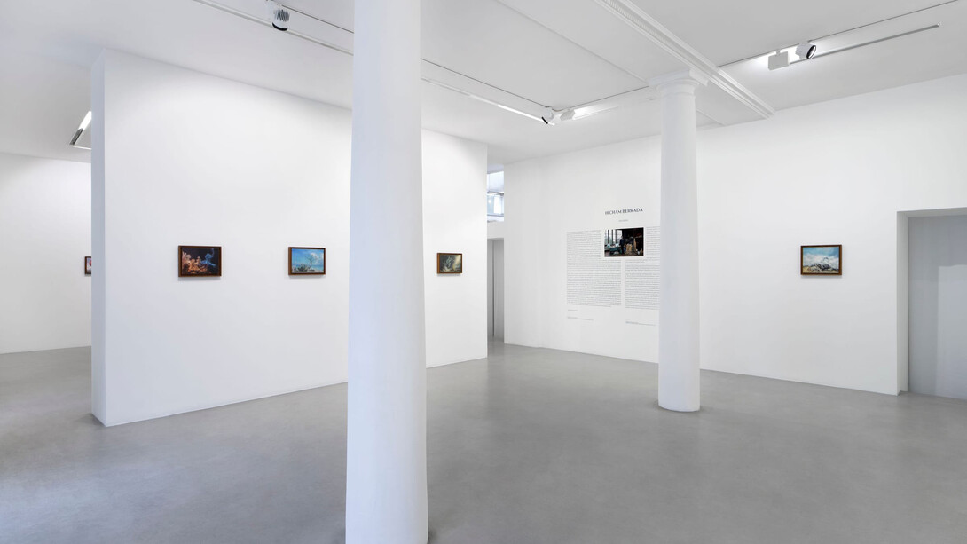 Hicham Berrada, Dilutions, exhibition view. Courtesy of Mennour Gallery
