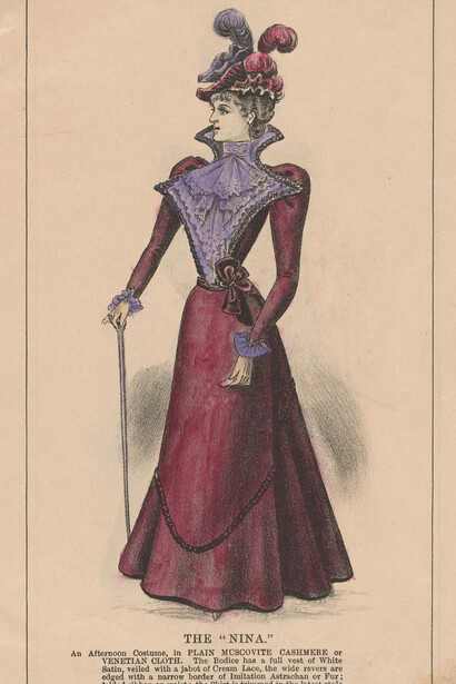 Repurposed. Creative reuse in the library collection, artwork in exhibition. Courtesy of Museums of History NSW