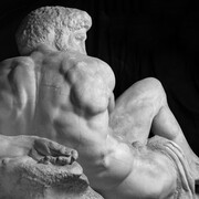 Michelangelo imperfect, artwork in exhibition. Courtesy of Statens Museum for Kunst 