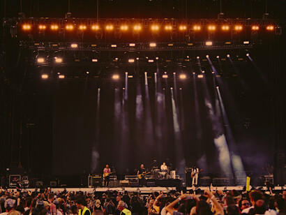 La banda estadounidense de rock alternativo Pixies abrió su concierto con uno de sus clásicos: Gouge Away. Foto: Andrés Iglesias
