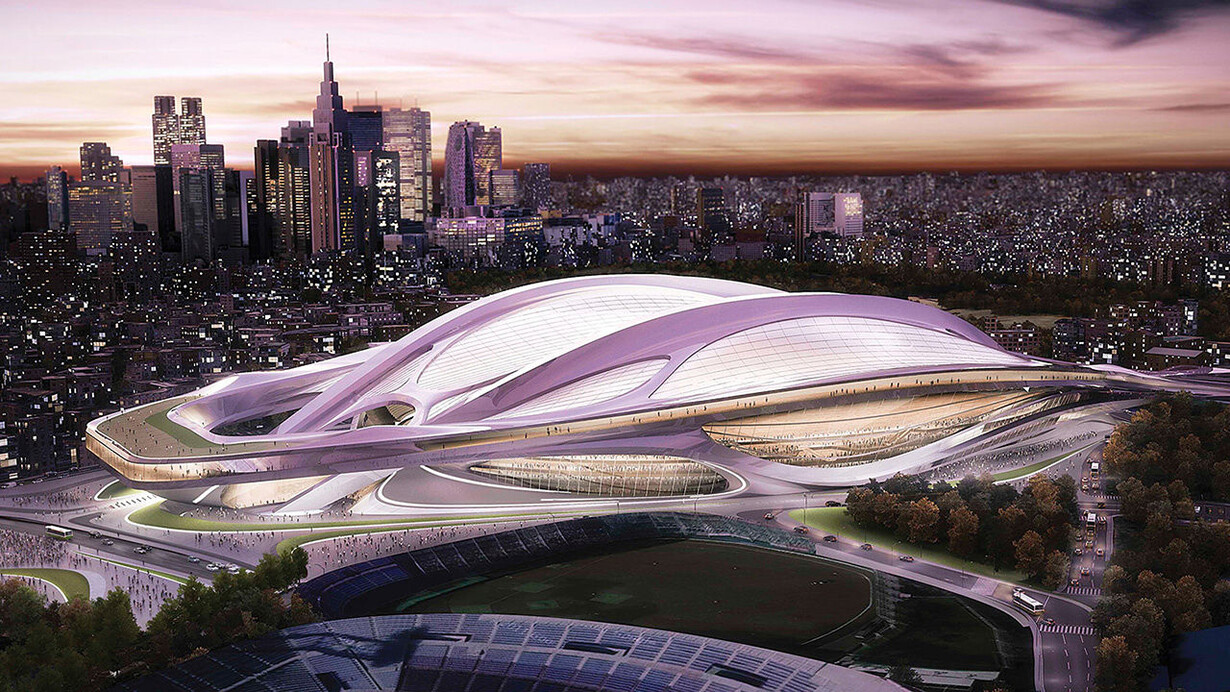 L'avveniristico progetto per lo Stadio di Tokyo 