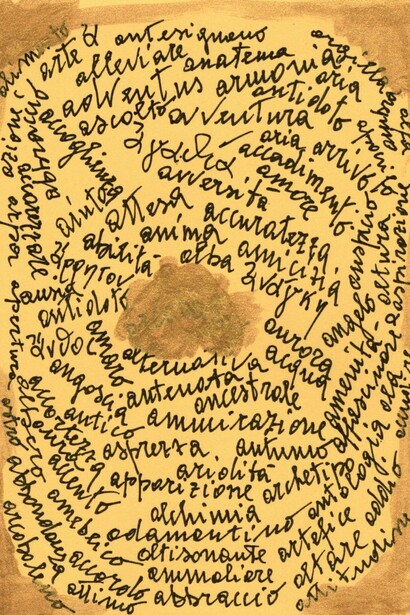 Giuliana Bèrengan, Verbario, creazione nell’ambito della Campagna Save the Words in difesa
delle parole