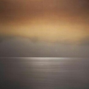 Miya Ando, Sabi (Rust) 2, 2013, steel, patina, pigment, automotive lacquer, 48.25 x 48 inches