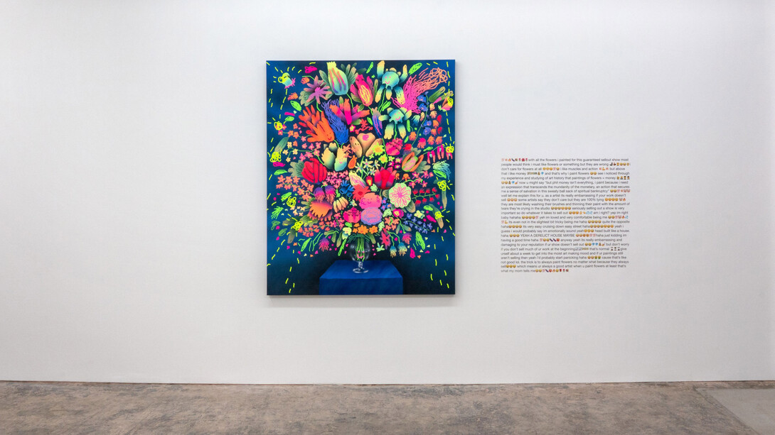 Philip Gerald, how to be a artist, Installation view 2, 2021. Courtesy PUBLIC Gallery