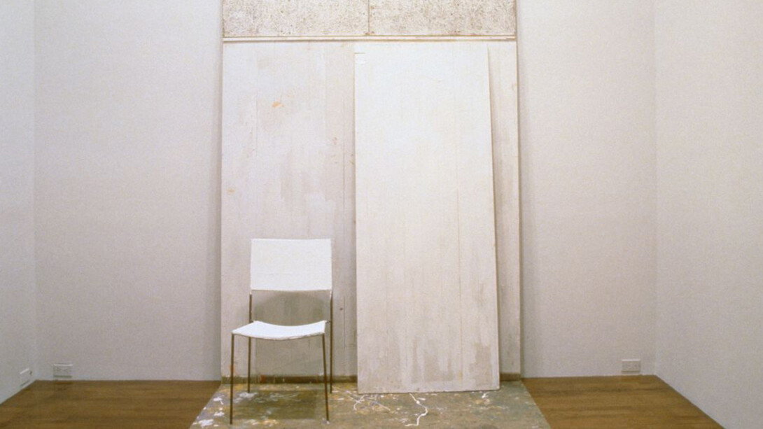 Dieter Roth and Franz West. Courtesy of Hauser & Wirth