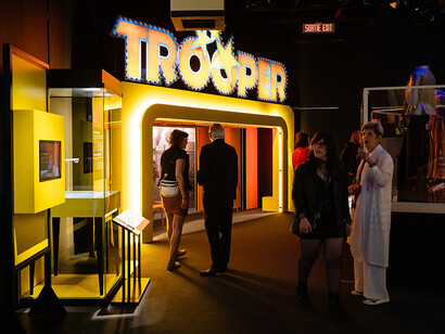 Retro – Popular music in Canada from the ’60s, ’70s and ’80s, exhibition view. Courtesy of Canadian Museum of History