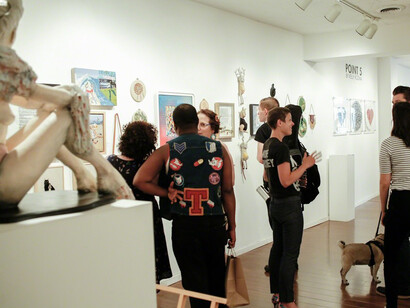 Stitched, Exhibition view. Courtesy of Paradigm Gallery + Studio 