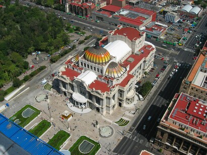 Ciudad de México. Palacio de Bellas Artes