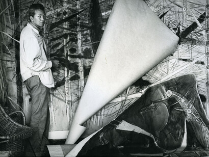 Wifredo Lam, Albissola («Brousses» series, 1958 -1963)
© Archives SDO Wifredo Lam