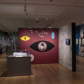 Franz Kafka, exhibition view. Courtesy of the Morgan Library and Museum