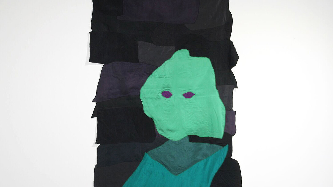 ‘A Shadow of the Green Hum’ 2017. Image courtesy of the artist and Vitrine. 