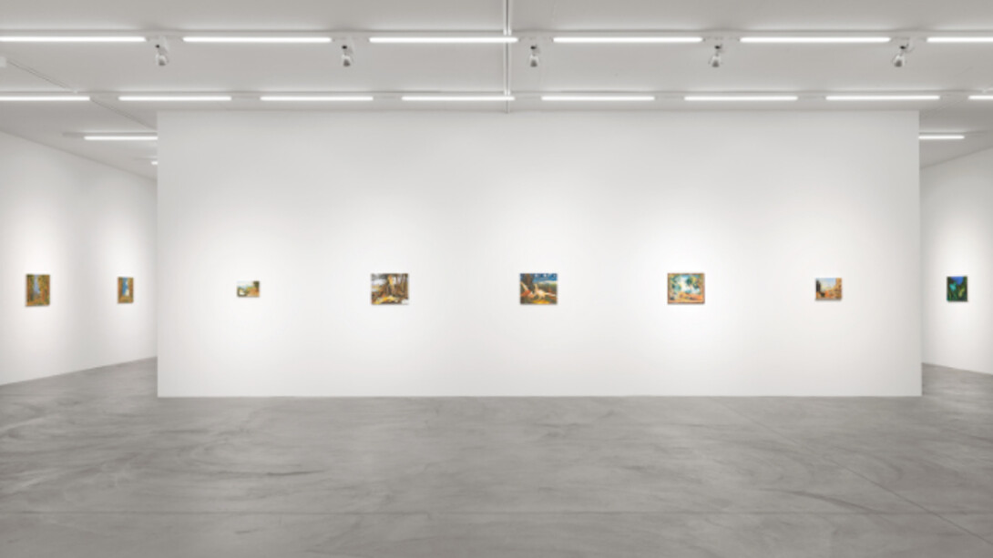 Karen Kilimnik, Exhibition view. Courtesy of Galerie Eva Presenhuber