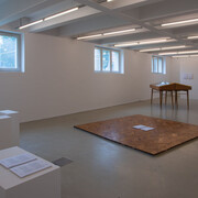 Inexplicable absence. Tracing Igor Zabel’s curatorial practice, exhibition view. Courtesy of MG+MSUM