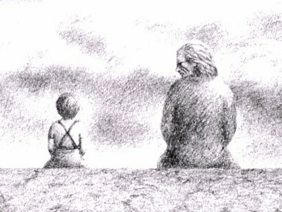 «El niño que miraba mar», Aute
