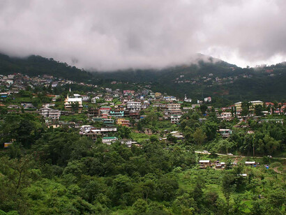 Kohima landscape, Nagaland