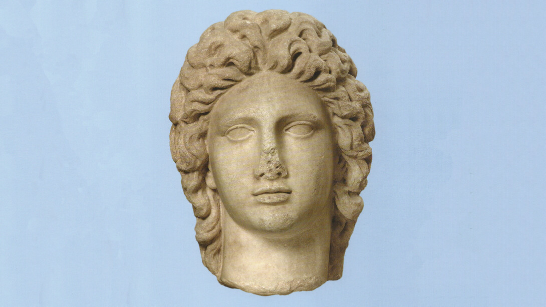 The greeks Agamemnon to Alexander the great, artwork in exhibition. Courtesy of Capital Museum