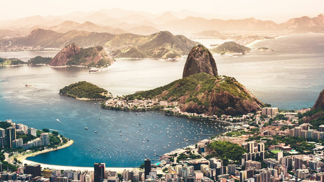Uma paisagem idílica... que não mais existe
