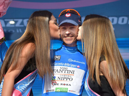 Damiano Cunego in maglia azzurra