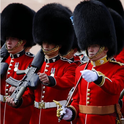 Londres. El cambio de guardia en el Palacio de Buckingham